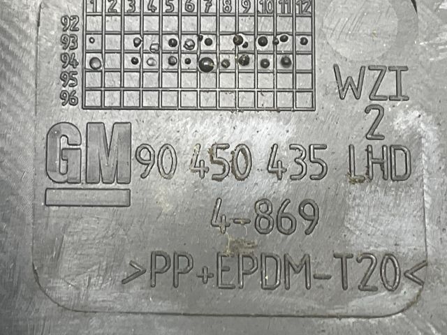 bontott OPEL ASTRA F Középkonzol Keret