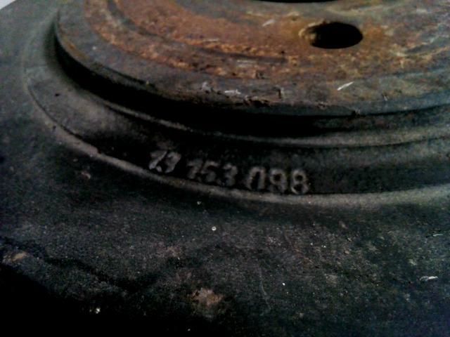 bontott OPEL ASTRA G Bal hátsó Fékdob