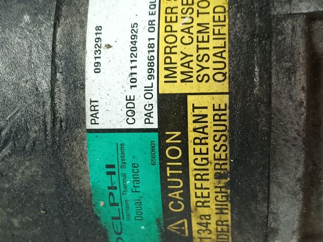 bontott OPEL ASTRA G Klímakompresszor