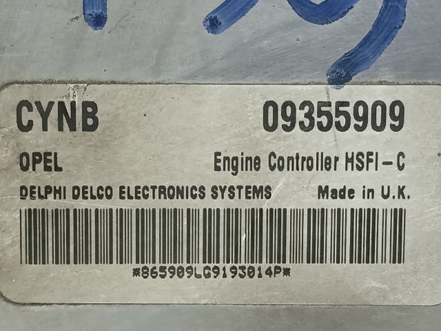 bontott OPEL ASTRA G Motorvezérlő