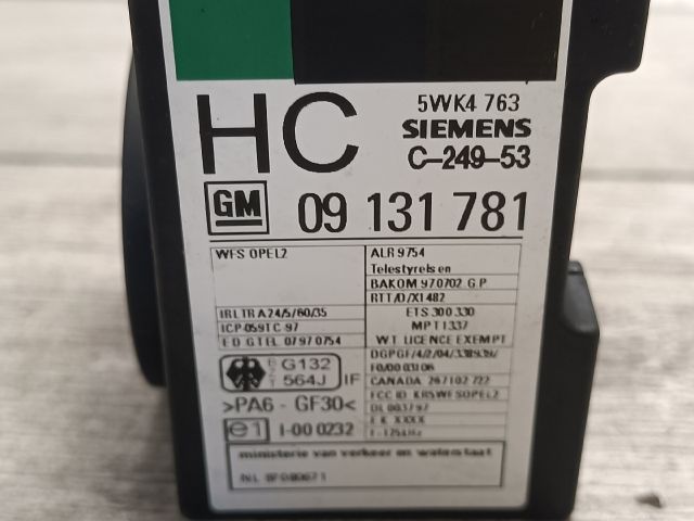 bontott OPEL ASTRA G Immobilizer Elektronika