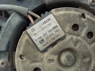 bontott OPEL ASTRA G Klímahűtő Ventilátor