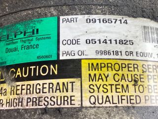 bontott OPEL ASTRA G Klímakompresszor