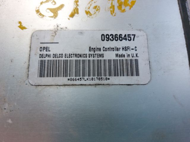 bontott OPEL ASTRA G Motorvezérlő