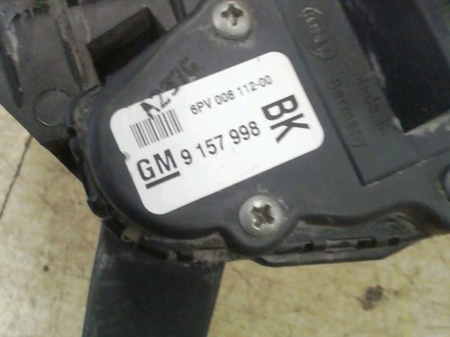 bontott OPEL ASTRA G Gázpedál (Elektromos)