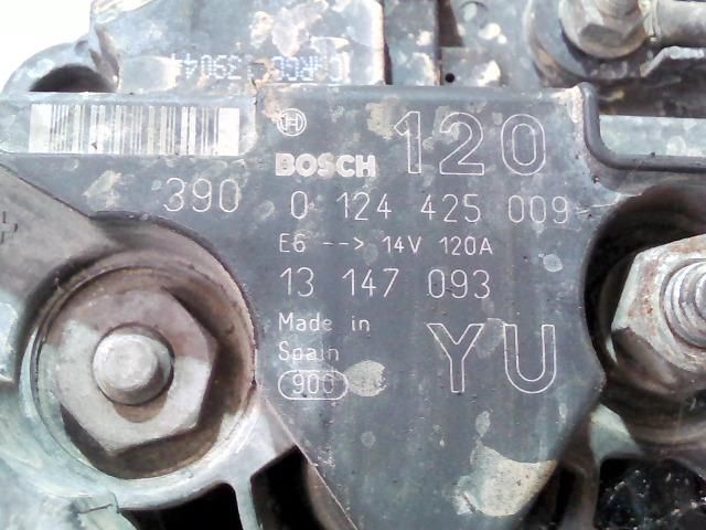 bontott OPEL ASTRA G Generátor