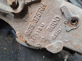 bontott OPEL ASTRA G Hátsó Híd (Dobfékes)