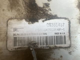 bontott OPEL ASTRA G Motorvezérlő