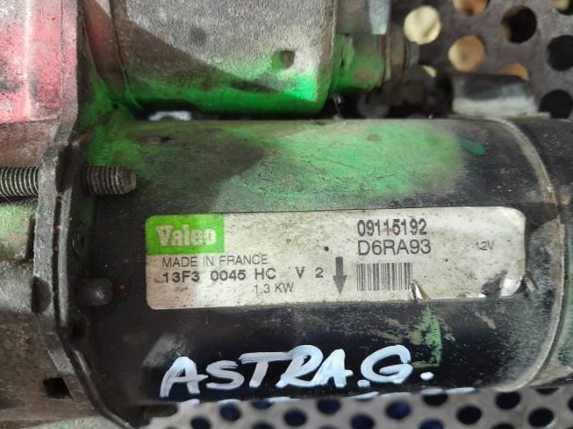 bontott OPEL ASTRA G Önindító