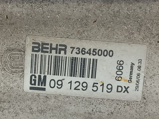 bontott OPEL ASTRA G Intercooler