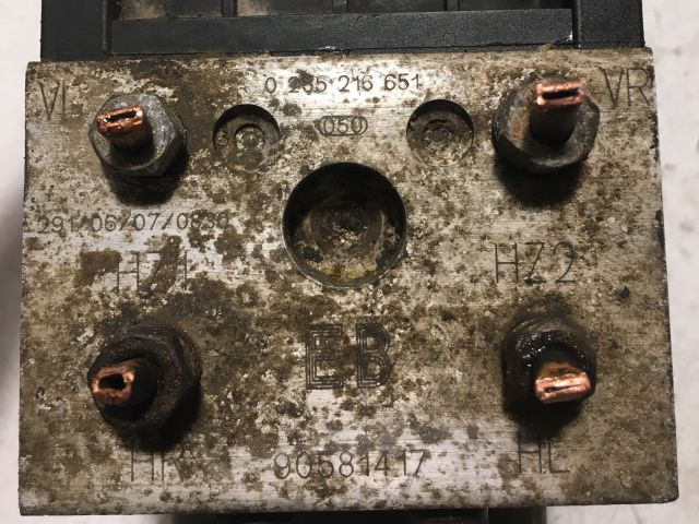 bontott OPEL ASTRA G ABS Kocka