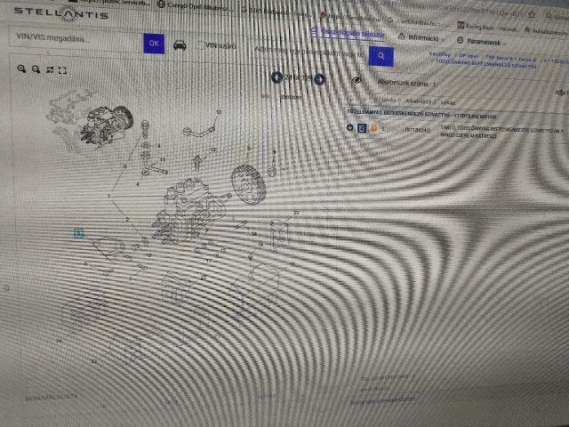 bontott OPEL ASTRA G Adagoló Tartó Bak