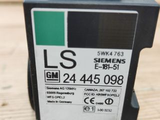 bontott OPEL ASTRA G Immobilizer Elektronika