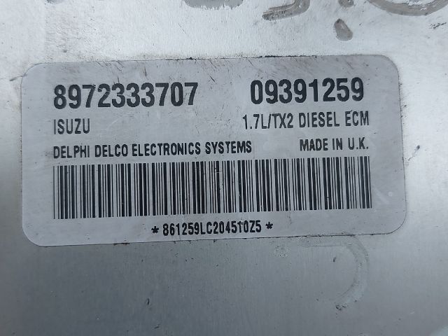 bontott OPEL ASTRA G Motorvezérlő