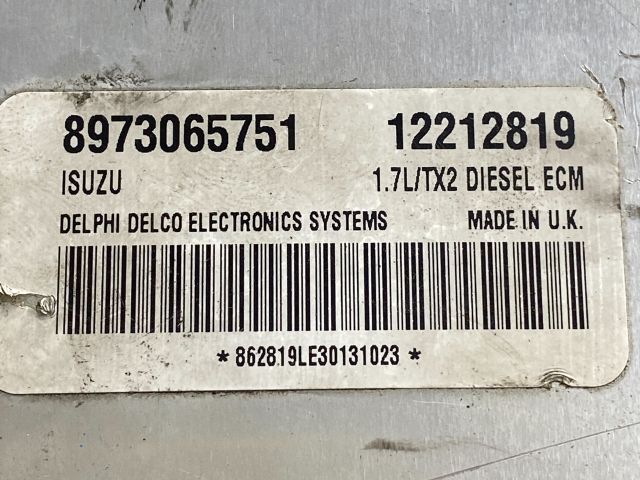 bontott OPEL ASTRA G Motorvezérlő