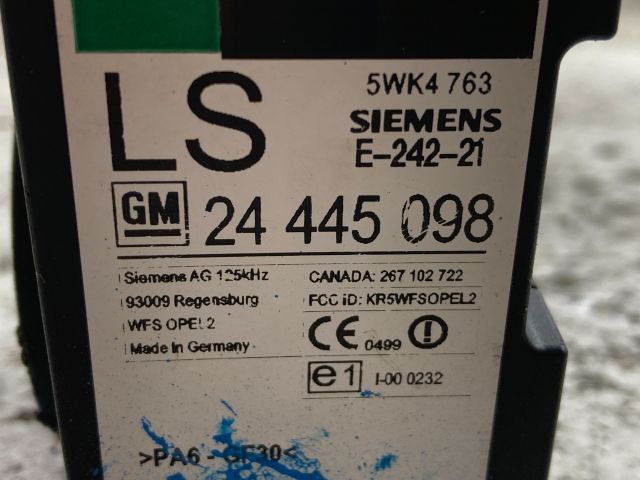 bontott OPEL ASTRA G Motorvezérlő