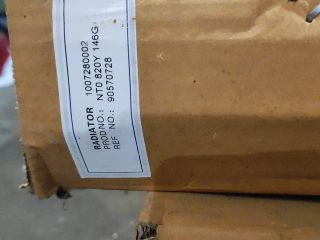 bontott OPEL ASTRA G Vízhűtő Radiátor (Klímás)