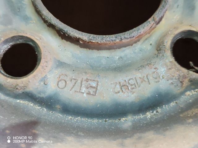 bontott OPEL ASTRA G Acélfelni (1 db)