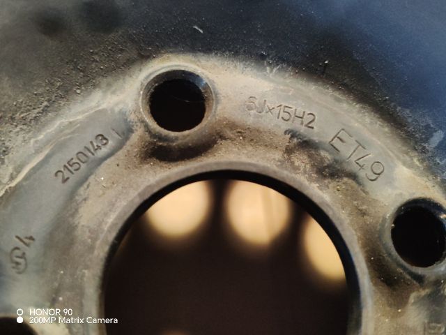 bontott OPEL ASTRA G Acélfelni (1 db)