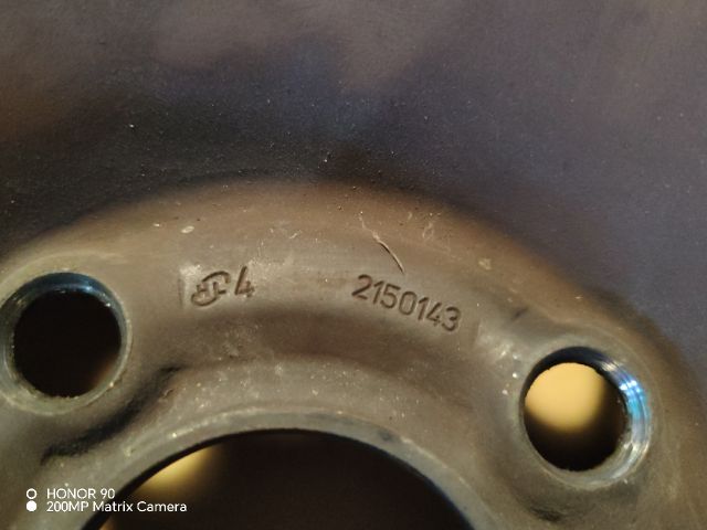 bontott OPEL ASTRA G Acélfelni (1 db)