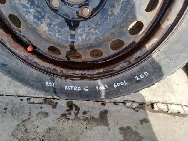 bontott OPEL ASTRA G Acélfelni Szett Gumival