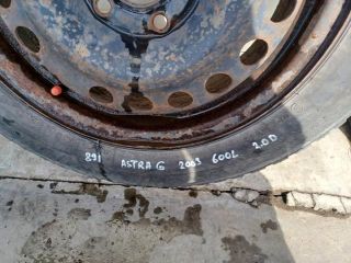 bontott OPEL ASTRA G Acélfelni Szett Gumival