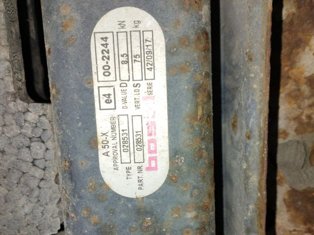 bontott OPEL ASTRA G Bal B Oszlop Burkolat