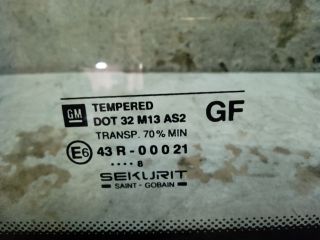 bontott OPEL ASTRA G Bal C Oszlop Oldalablak Üveg