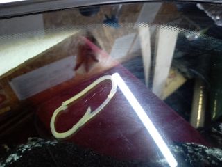 bontott OPEL ASTRA G Bal C Oszlop Oldalablak Üveg