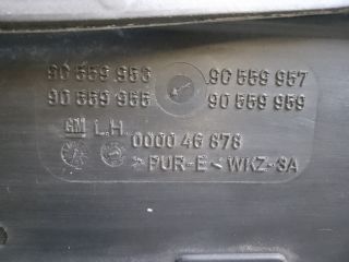 bontott OPEL ASTRA G Bal C Oszlop Oldalablak Üveg