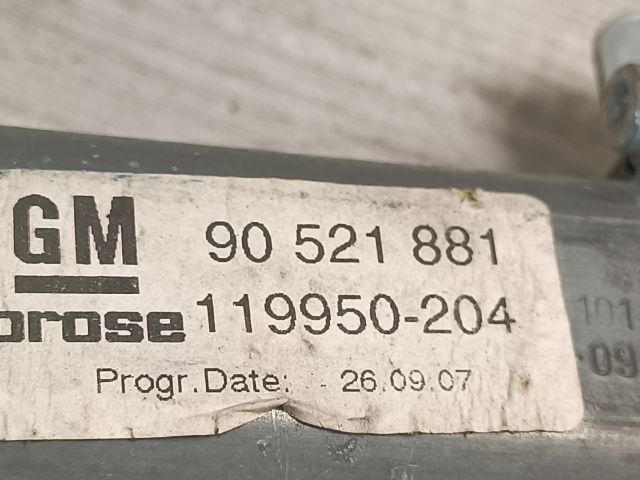 bontott OPEL ASTRA G Bal első Ablakemelő Szerkezet (Elektromos)