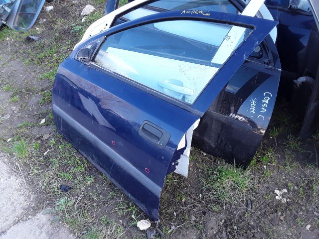 bontott OPEL ASTRA G Bal első Ajtó (Üres lemez)