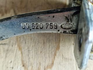 bontott OPEL ASTRA G Bal első Ajtóhatároló