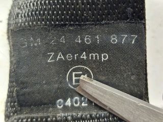 bontott OPEL ASTRA G Bal első Biztonsági Öv