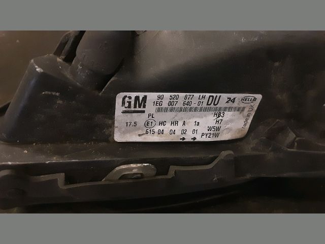 bontott OPEL ASTRA G Bal Fényszóró