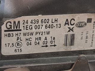 bontott OPEL ASTRA G Bal Fényszóró