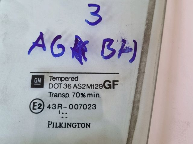 bontott OPEL ASTRA G Bal hátsó Ablak