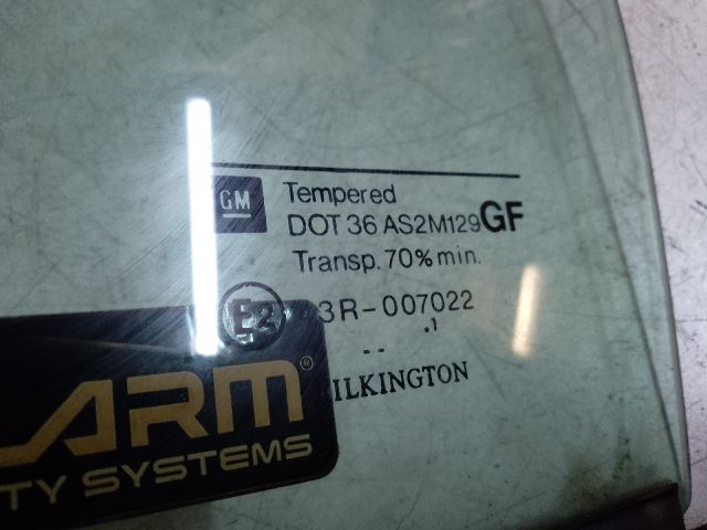 bontott OPEL ASTRA G Bal hátsó Fixüveg (Ajtóban)