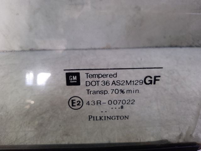 bontott OPEL ASTRA G Bal hátsó Fixüveg (Ajtóban)