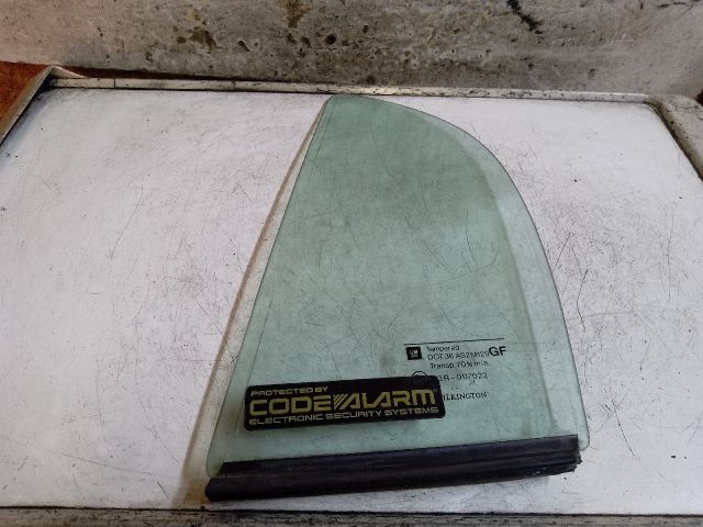 bontott OPEL ASTRA G Bal hátsó Fixüveg (Ajtóban)