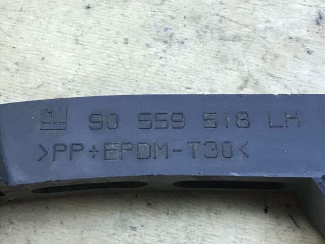 bontott OPEL ASTRA G Bal hátsó Oldal Lökhárító Tartó (Műanyag)