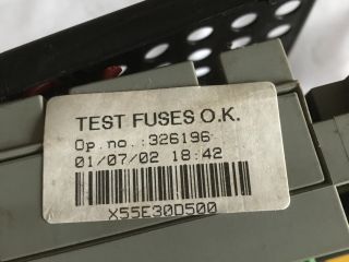 bontott OPEL ASTRA G Biztosítéktábla Utastér