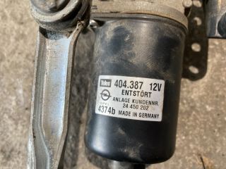 bontott OPEL ASTRA G Első Ablaktörlő Szerkezet Motorral