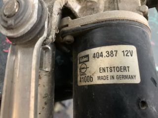bontott OPEL ASTRA G Első Ablaktörlő Szerkezet Motorral