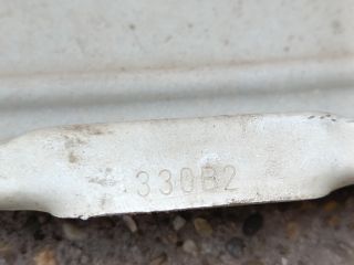 bontott OPEL ASTRA G Első Lökhárító Merevítő (Fém)