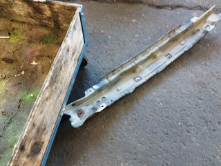 bontott OPEL ASTRA G Első Lökhárító Merevítő (Fém)