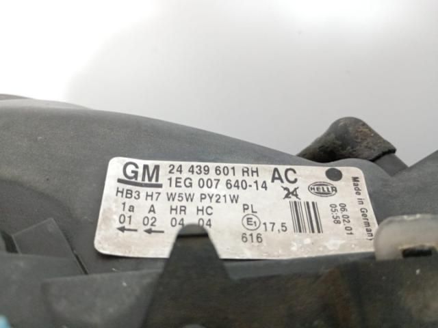 bontott OPEL ASTRA G Fényszóró (Pozíciófüggetlen)