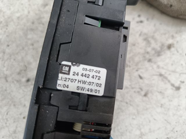 bontott OPEL ASTRA G Fűtéskapcsoló (digit klímás)