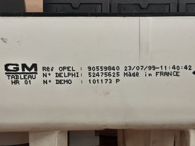 bontott OPEL ASTRA G Fűtéskapcsoló (manuális klímás)