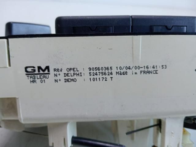 bontott OPEL ASTRA G Fűtéskapcsoló (manuális klímás)